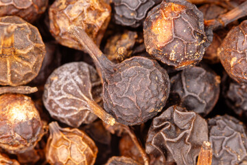 Cubeb pepper berries offering unique flavor and spice