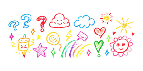 A vibrant collection of diverse icons representing various themes and concepts. Vector © rabby