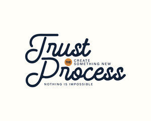 Fototapeta premium aeshetic lettering quotes typography graphic tee design templates