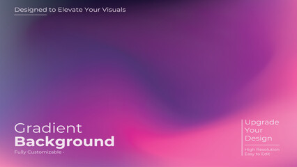 Obraz premium Elegant gradient abstract background with smooth transitions, perfect for luxury branding, premium presentations, covers, posters, and modern visual projects.