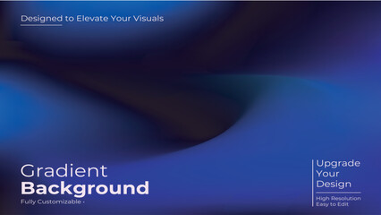 Obraz premium Elegant gradient abstract background with smooth transitions, perfect for luxury branding, premium presentations, covers, posters, and modern visual projects.