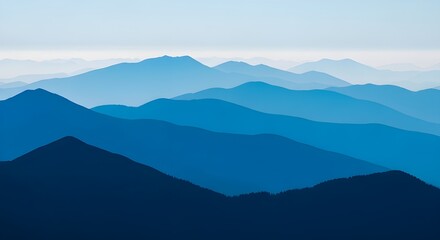 Obraz premium Fondo de pantalla vectorial con un paisaje, una cadena montañosa