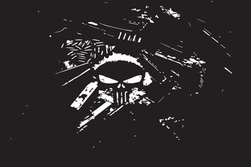 Tactical Firearms Grunge Combat Layout