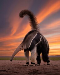 Giant Anteater Sunset Wild South
