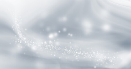 white blur abstract background. bokeh christmas blurred beautiful shiny Christmas lights