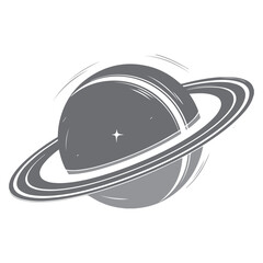 Saturn Planet Icon © Nga