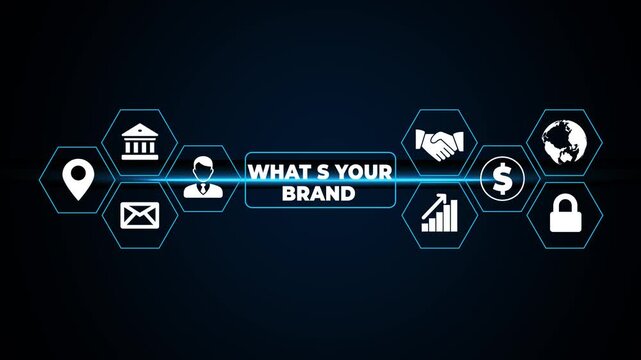 Handwriting text writing What S Your Brand Question. Conceptual photo asking about product logo does or what you communicate Picture photo system network scheme modern technology smart device