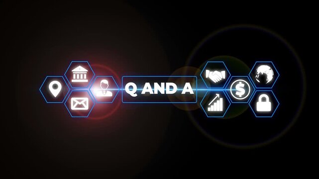 Word writing text Q And A. Business photo showcasing defined as questions being asked and answers Woman wear formal work suit present presentation using smart latest device