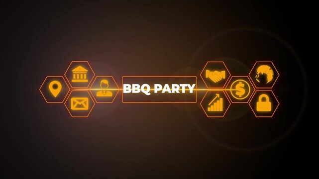 Writing note showing Bbq Party. Business concept for usually done outdoors by smoking meat over wood or charcoal