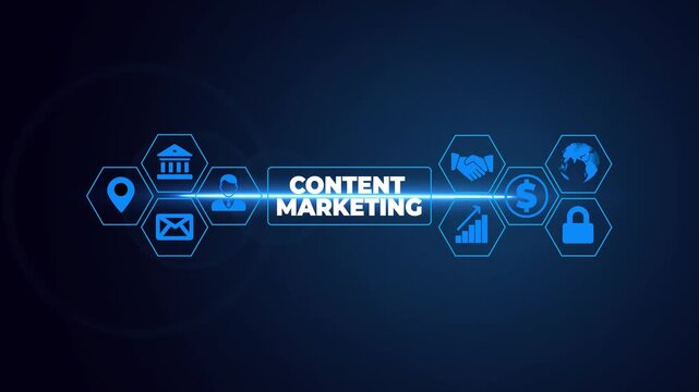 Word writing text Content Marketing question. Business photo showcasing involves creation and sharing of online material Woman wear formal work suit present presentation using smart latest device