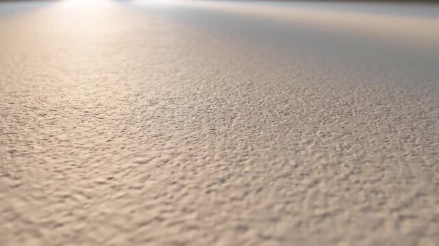 Close-up of a textured surface with a warm glow and shallow depth of field against a white background.