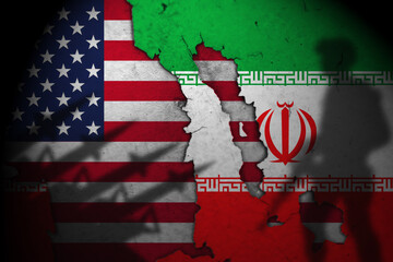 Tensions conflict between the US and Iran © Hapelinium