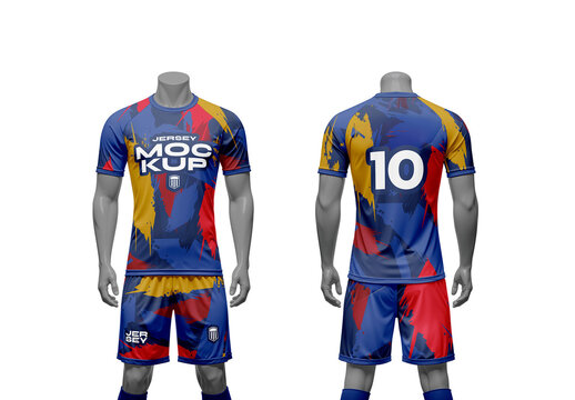 Soccer Uniform Mockup