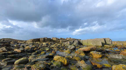 Joli paysage de mer en Bretagne