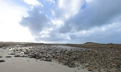 Joli paysage de mer en Bretagne