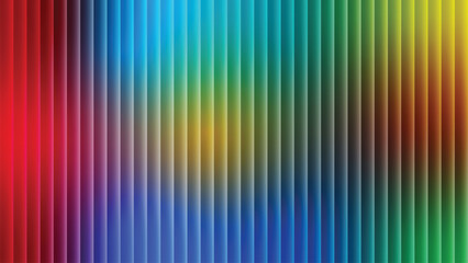 Vibrant rainbow gradient with vertical stripes background