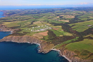 Coast and cliffs of North Cornwall