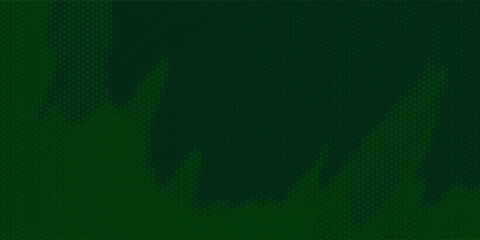 Obraz premium Halftone Dots pattern. motion speed Green line Halftone on Dark Background Minimalist Retro comic gradient grunge texture background. Vector