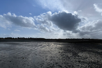 Joli paysage de mer en Bretagne