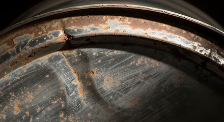 Rusty Metal Texture Closeup