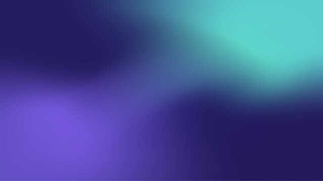 Dark abstract gradient background with smooth blurry color transitions in deep purple blue and teal tones, modern soft focus backdrop for digital design, UI, branding and wallpapers