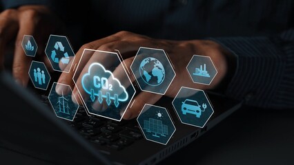 Carbon reduction at the center of sustainable strategies, including renewable energy, recycling,...