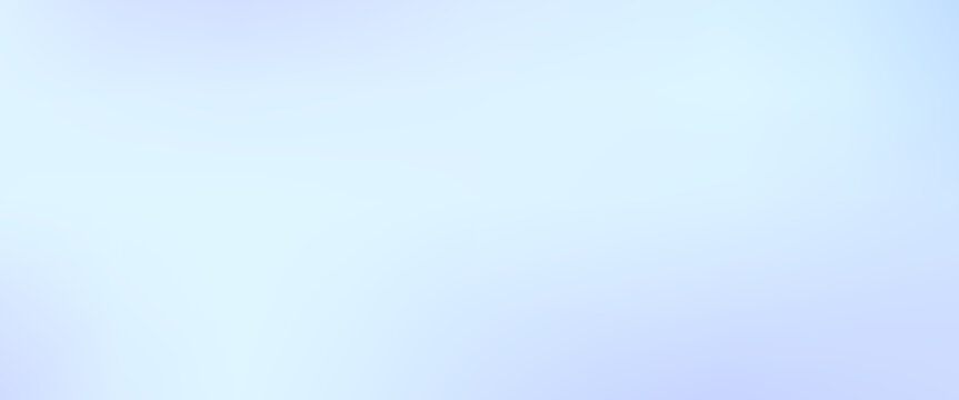 Blue sky pastel gradient background with soft white light. Abstract blue tones, featuring smooth color transitions for medical presentations, summer posters and calm tech vector illustrations