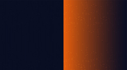 Black and Orange on Technology Background,Digital and presentation;Concept design,Vector illustration.