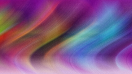 Vibrant colorful abstract background with wavy gradient