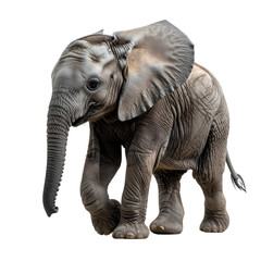 Cute Elephant Calf: A charming image of a baby elephant calf, showcasing its endearing features and playful nature, evokes a sense of wonder.