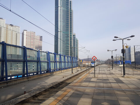 Cheonan-Asan KTX Station of South Korea