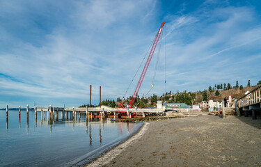 Redondo Pier Construction 7
