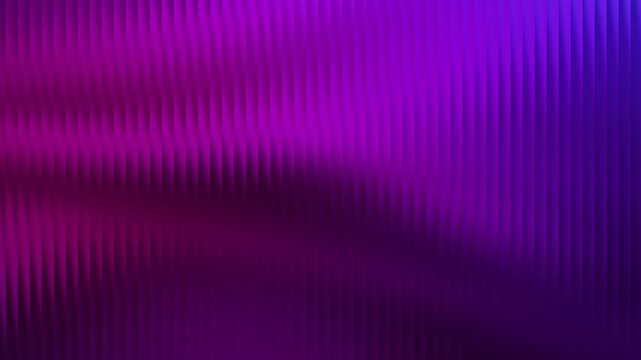 Vibrant magenta and blue gradient waves shift across ribbed texture, abstract motion stripe background