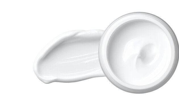 Skincare cream jara on transparent background