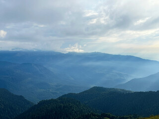 Mountains in Krasnaya Polyana, Sochi