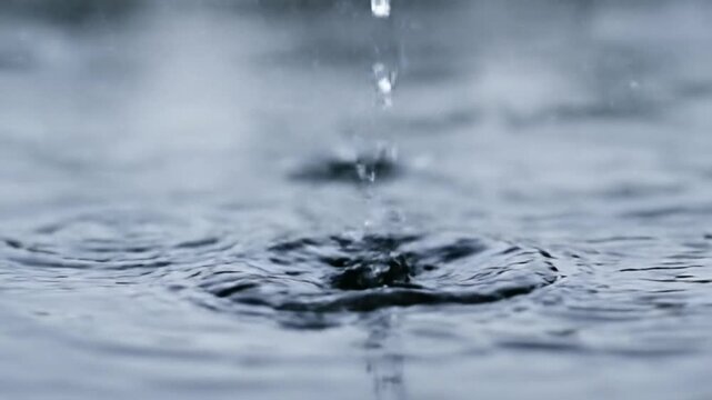 Man looking at dripping faucet with concern