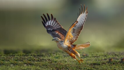 The long-legged buzzard is a bird of prey found widely in several parts of Eurasia and in North Africa. This species ranges from Southeastern Europe down to East Africa to the northern part of the Ind