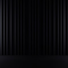Abstract dark wallpaper design with repeated vertical parallel lines creating a striped pattern effect on the blank surface for backdrop use, surface, stripes, simple