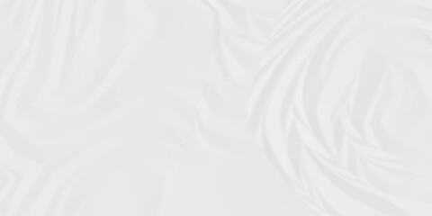 Obraz premium Crumpled paper Blank white crumpled and creased paper poster. Isolated light grungy wrinkled torn old paper material abstract texture background.