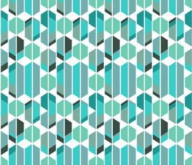 Aqua Waters Geo Seamless Repeat