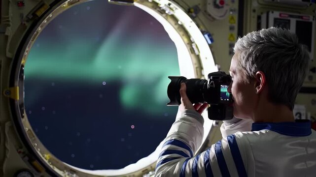 Space Photo Aurora.