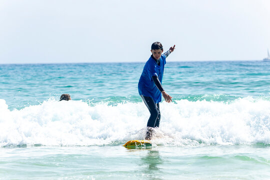 Surfing enhances inclusion and skill development