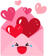 Love Letters Laughing Face Cartoon