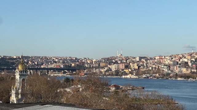 Colourful Historic Streets of Fener and Balat Neighbourhoods in Istanbul