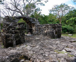 Ruins of San Gervasio Cozumel Mexico