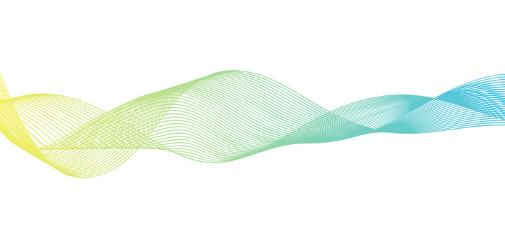 Abstract green background featuring fluid wave curves and light textures in a colorful vector illustration design for a professional business banner template wallpaper