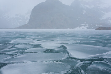 Laguna de Los Tres view, Fitz Roy mountain, Patagonia
