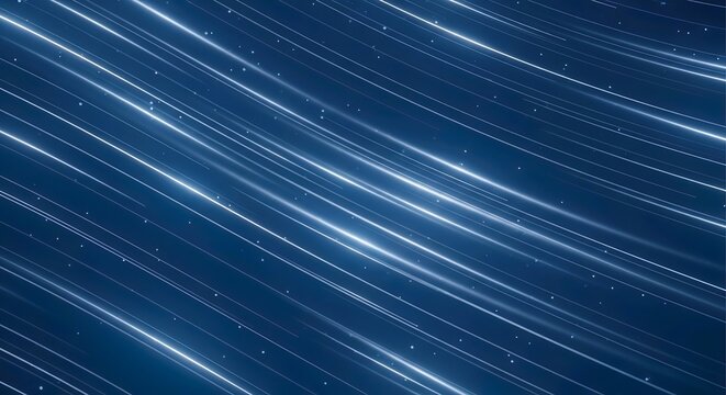 High-Tech Digital Space Background with Depth