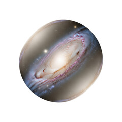 Spiral Galaxy Illustration