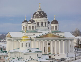 The Resurrection Cathedral of the ancient Russian city of Arzamas